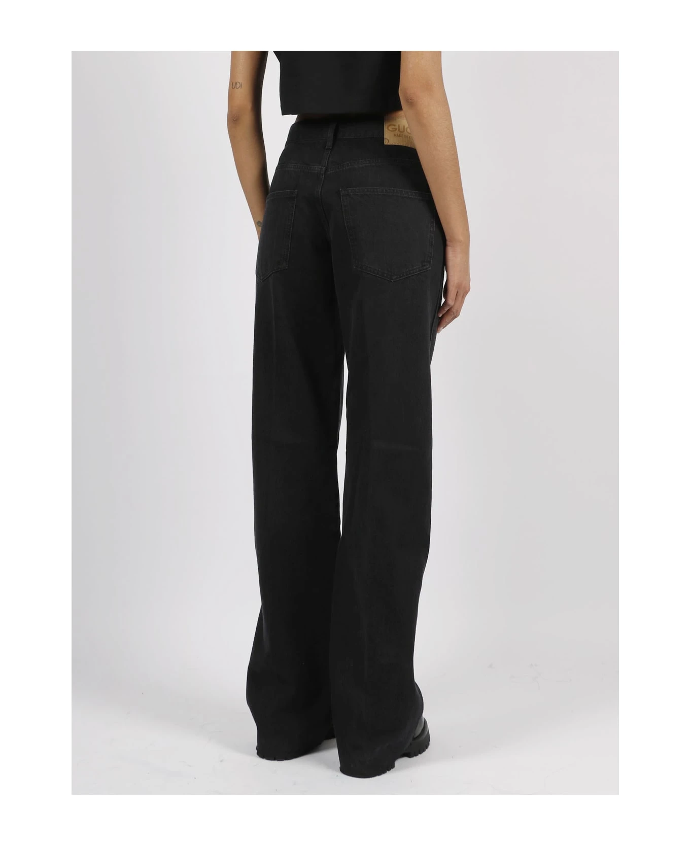 Gucci Black Denim Pant 6 Gucci Black Denim Pant - Image 4