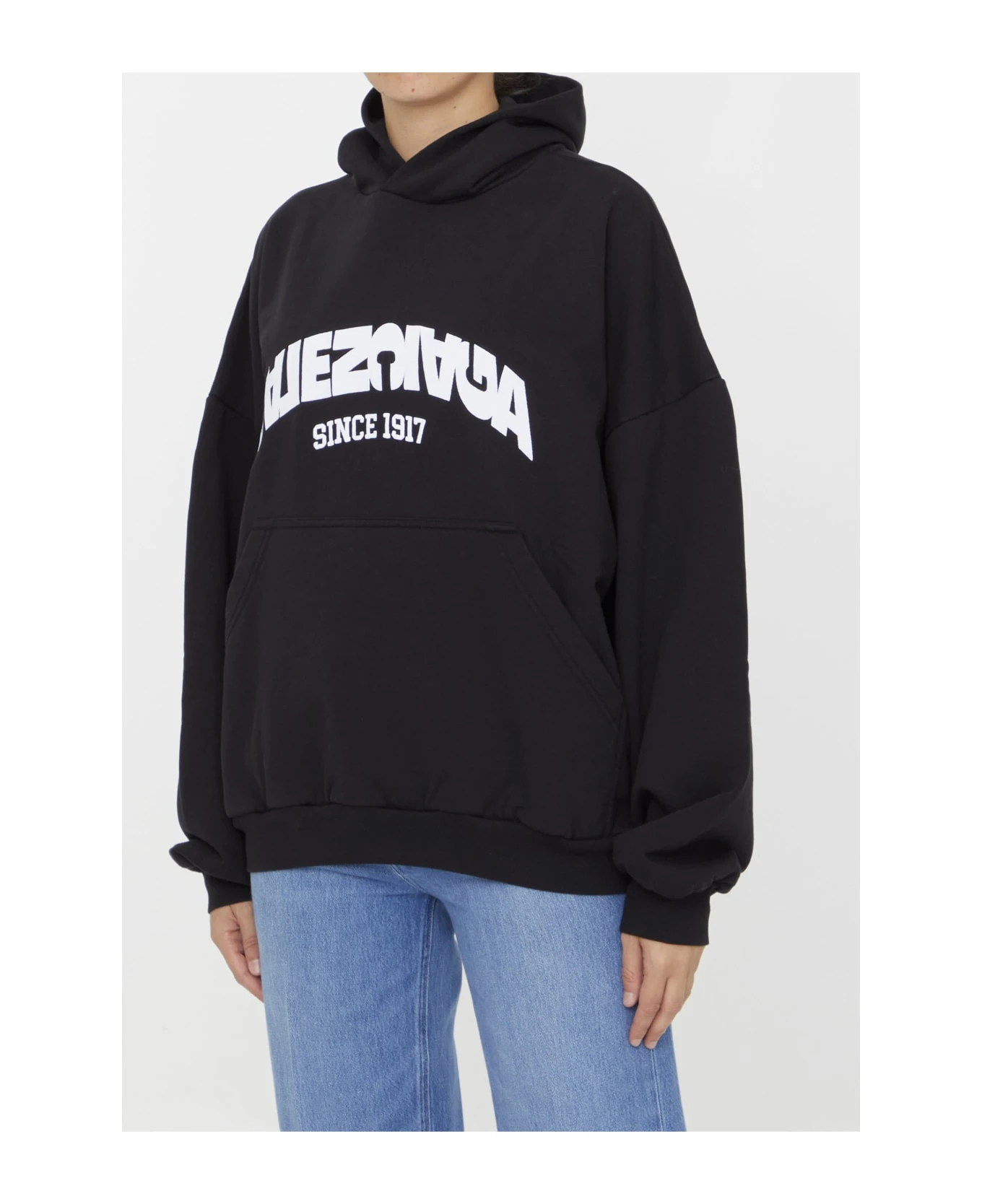 Balenciaga Back Flip Logo Hoodie 4 Balenciaga Back Flip Logo Hoodie - Image 2