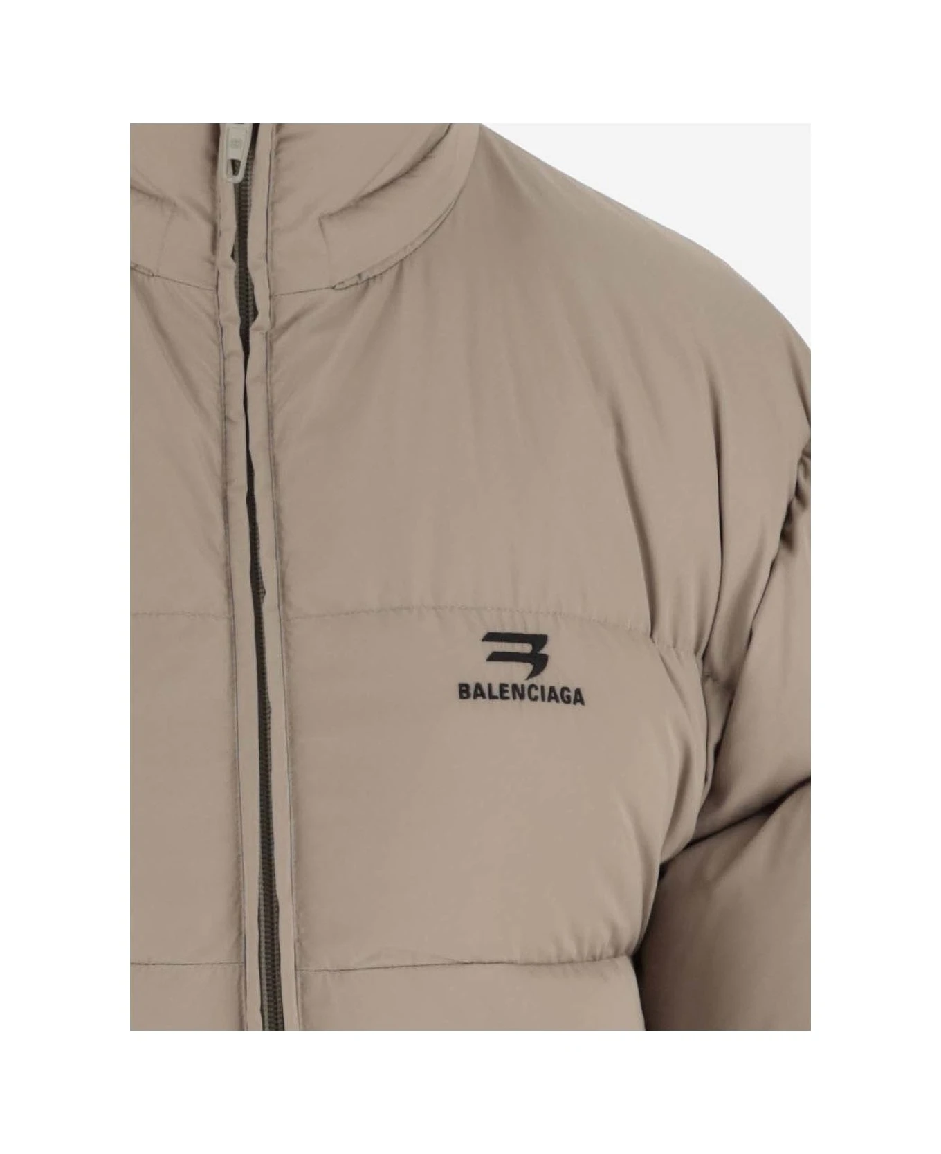 Balenciaga Nylon Down Jacket With Logo 5 Balenciaga Nylon Down Jacket With Logo - Image 3