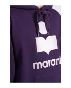 Mansel Sweatshirt In Viola Cotton -Femme Mode Shop 657031c80e02882408ddf36b111a4ccd
