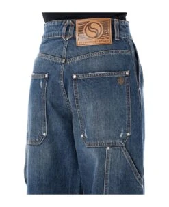 STELLA MCCARTNEY Dark Blue Vintage Cargo Denim Jeans 11 STELLA MCCARTNEY Dark Blue Vintage Cargo Denim Jeans -Femme Mode Shop 6602848d879d599a5b3c1877d5b5e25f