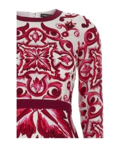 Dolce & Gabbana Maioliche Dress -Femme Mode Shop 667595b8f2c2222a3b832dbc8784f9ce