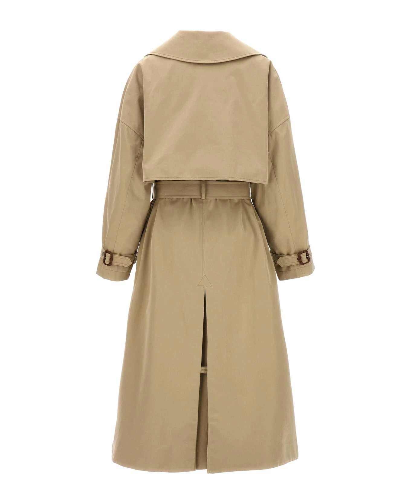Alexander McQueen Cocoon Sleeve Trench Coat 4 Alexander McQueen Cocoon Sleeve Trench Coat - Image 2
