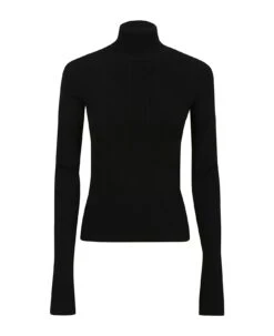 Off-White Logo Band Ls Mockneck