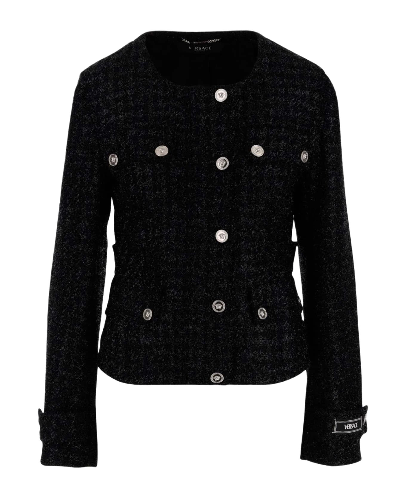 Versace Tweed Jacket With Medusa Elements 3 Versace Tweed Jacket With Medusa Elements