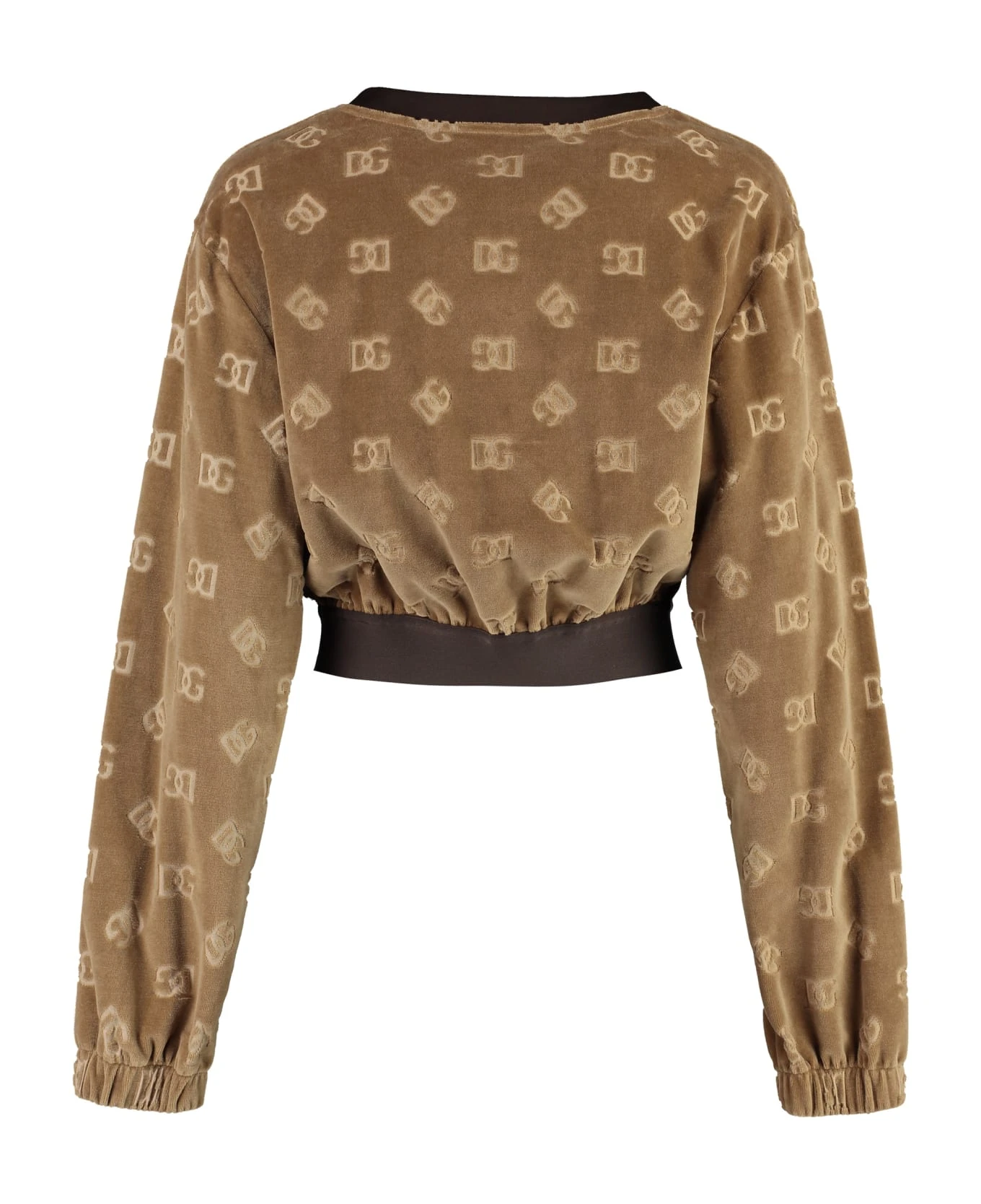 Dolce & Gabbana Chenille Logo Sweatshirt 4 Dolce & Gabbana Chenille Logo Sweatshirt - Image 2