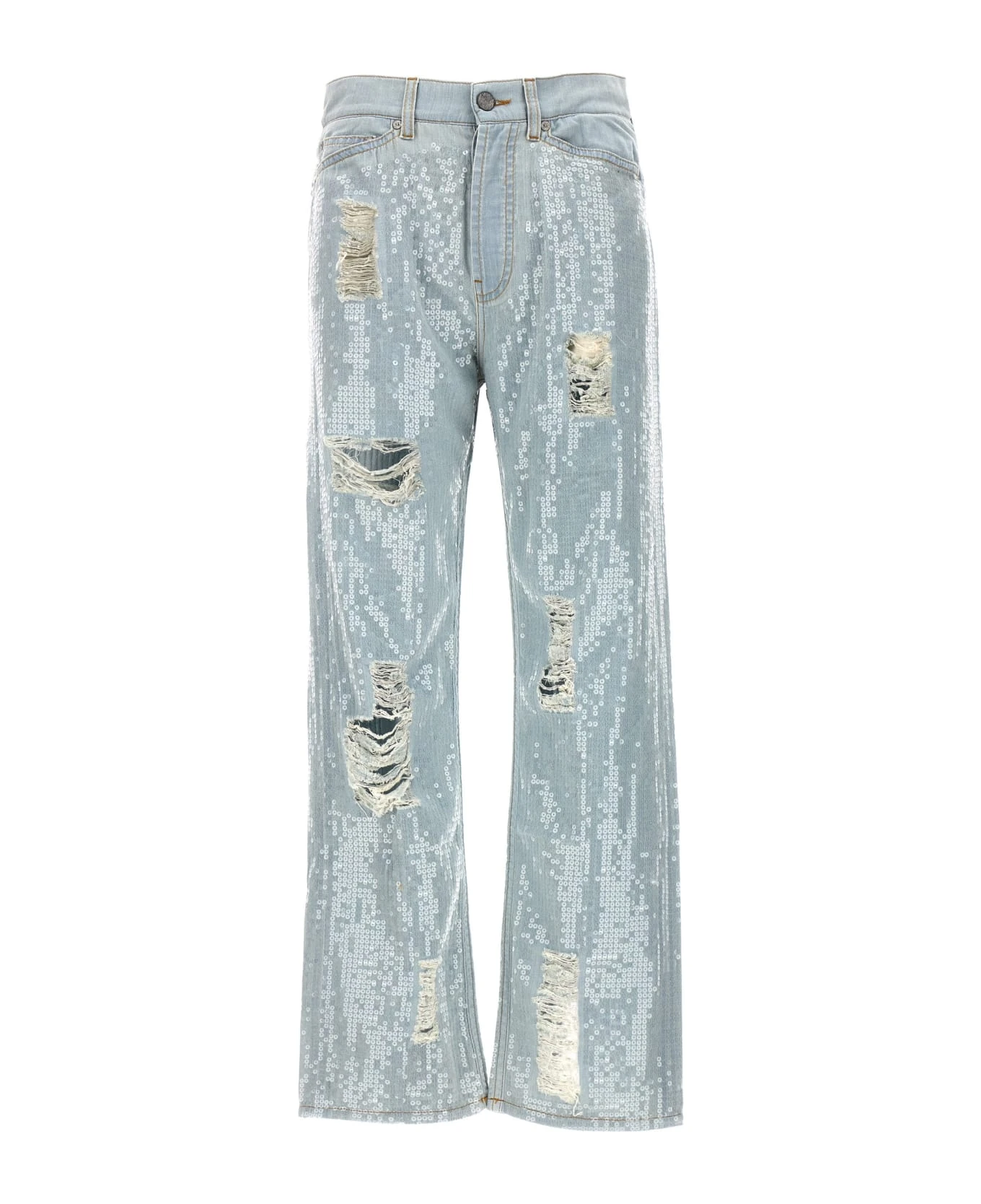 Palm Angels Sequin Jeans 3 Palm Angels Sequin Jeans