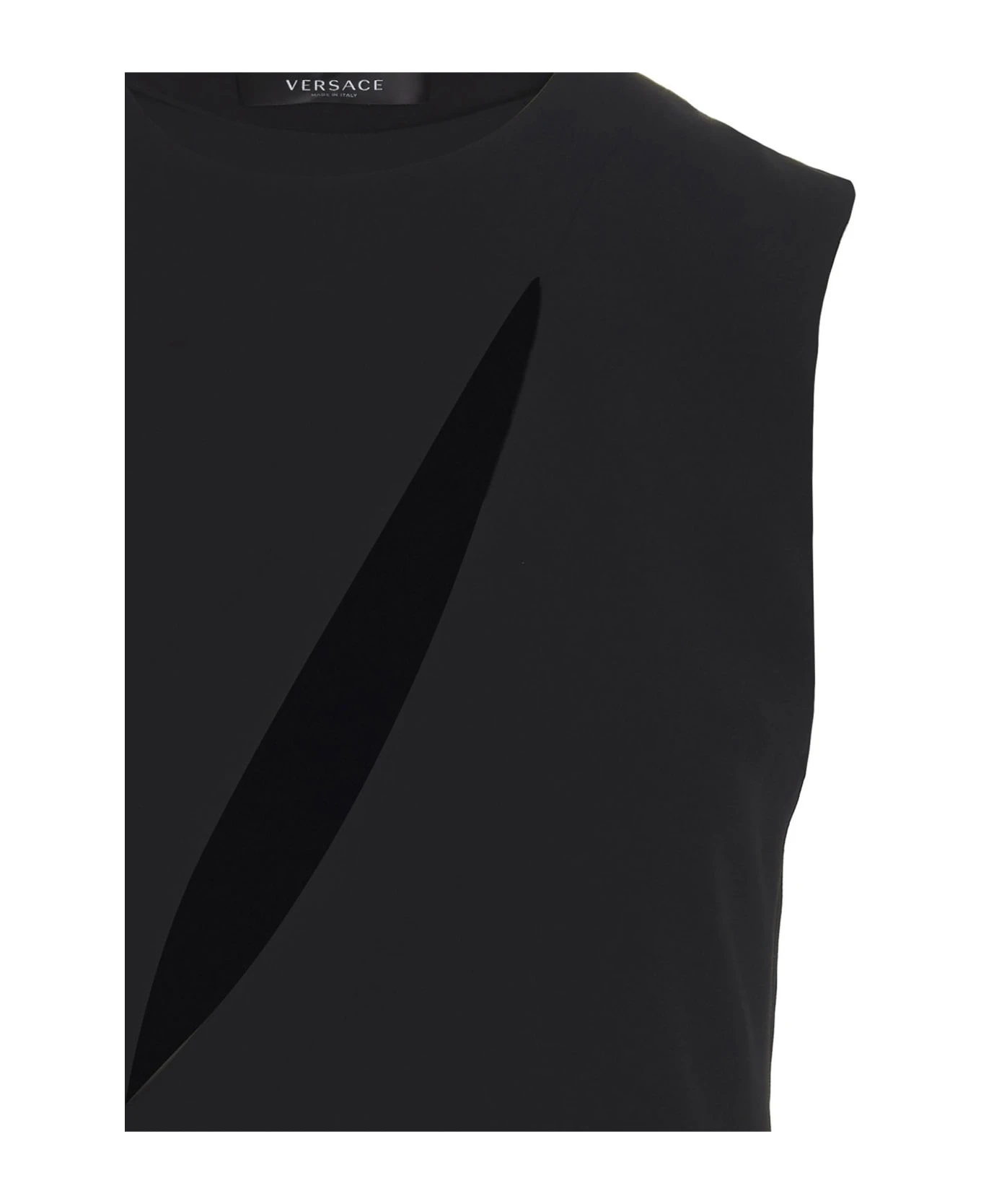 Versace Cut Out Midi Dress 5 Versace Cut Out Midi Dress - Image 3