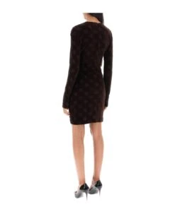 Dolce & Gabbana Monogram Chenille Dress 8 Dolce & Gabbana Monogram Chenille Dress -Femme Mode Shop 71a158873c688059c82805bd41c55c46