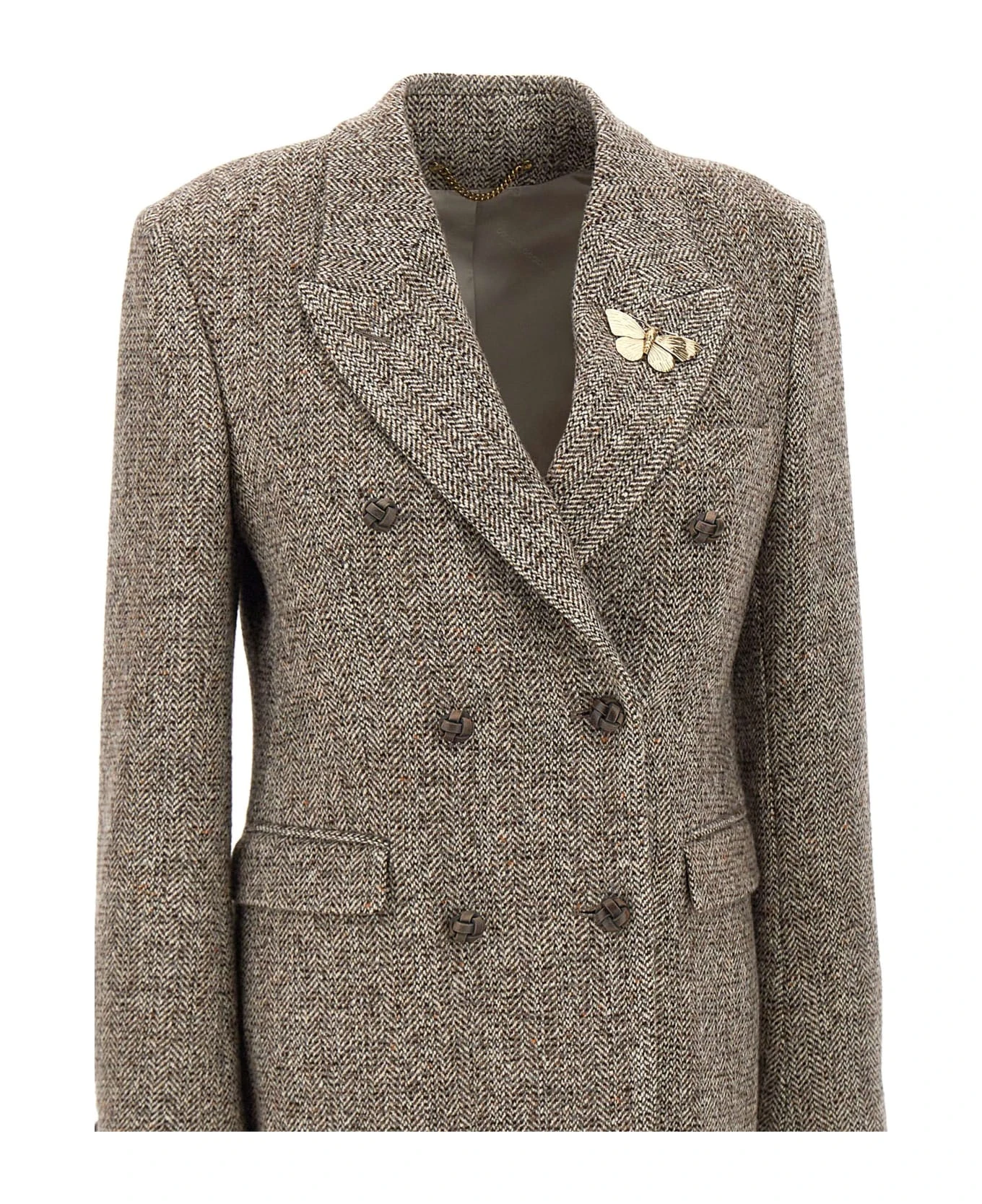 Golden Goose 'diva' Wool And Silk Blazer 3 Golden Goose 'diva' Wool And Silk Blazer - Image 2