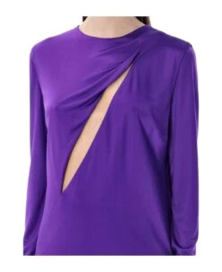 Versace Slashed Mini Dress -Femme Mode Shop 7acb17bb5f142aa8d83667835548a0a6