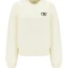 Off-White Crew-neck Sweatshirt With Flocked Logo 1 Off-White Crew-neck Sweatshirt With Flocked Logo -Femme Mode Shop 7c90c3b2327fc913c33b1bafe9f4f842