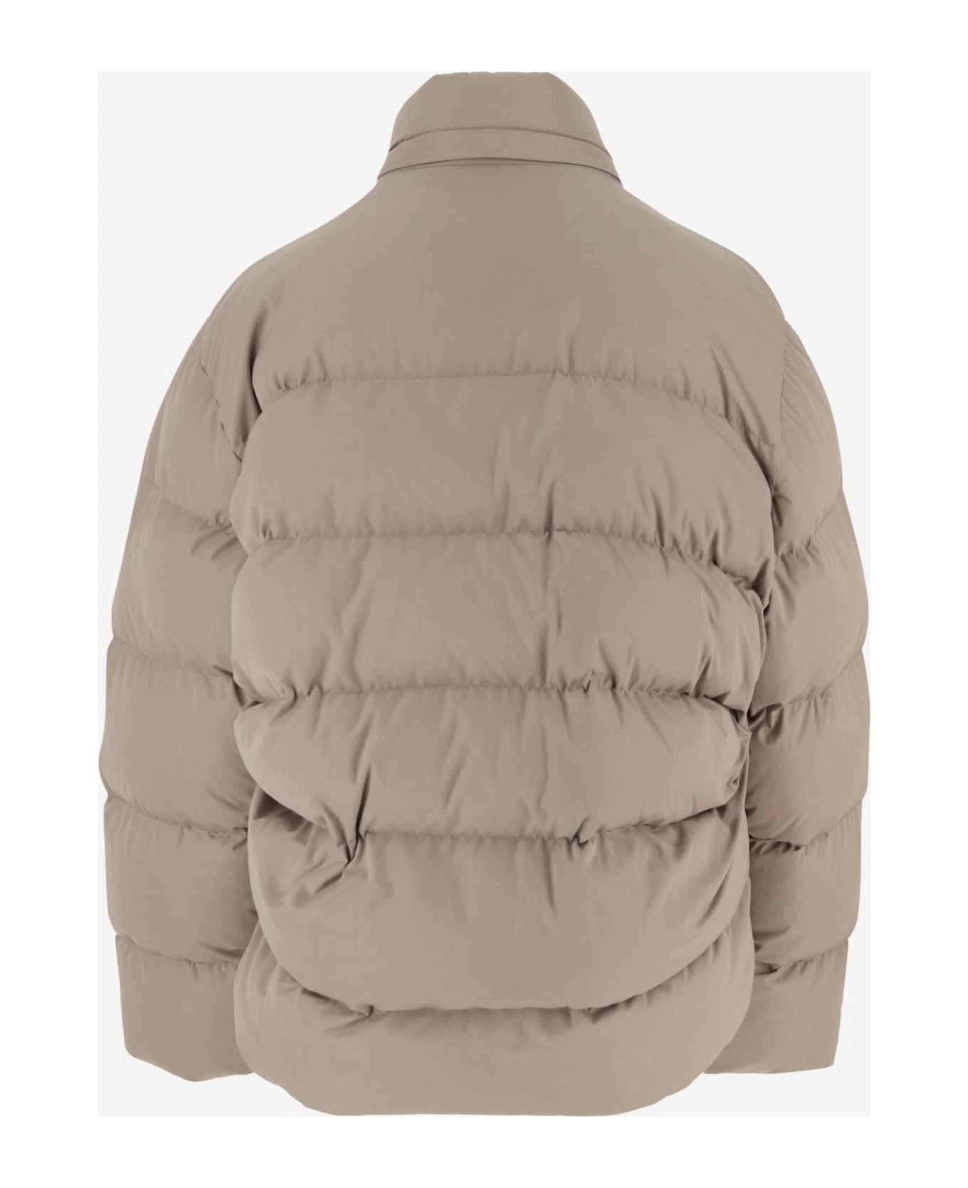 Balenciaga Nylon Down Jacket With Logo 4 Balenciaga Nylon Down Jacket With Logo - Image 2