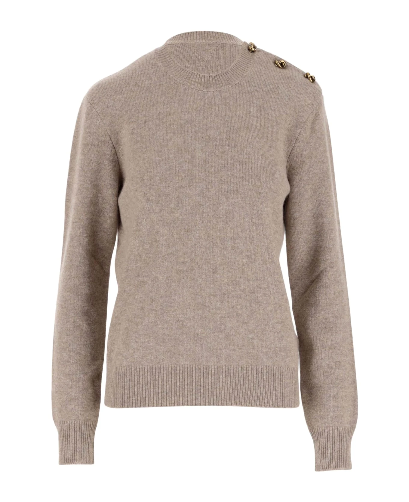 Bottega Veneta Cashmere Sweater With Knot Detail 3 Bottega Veneta Cashmere Sweater With Knot Detail