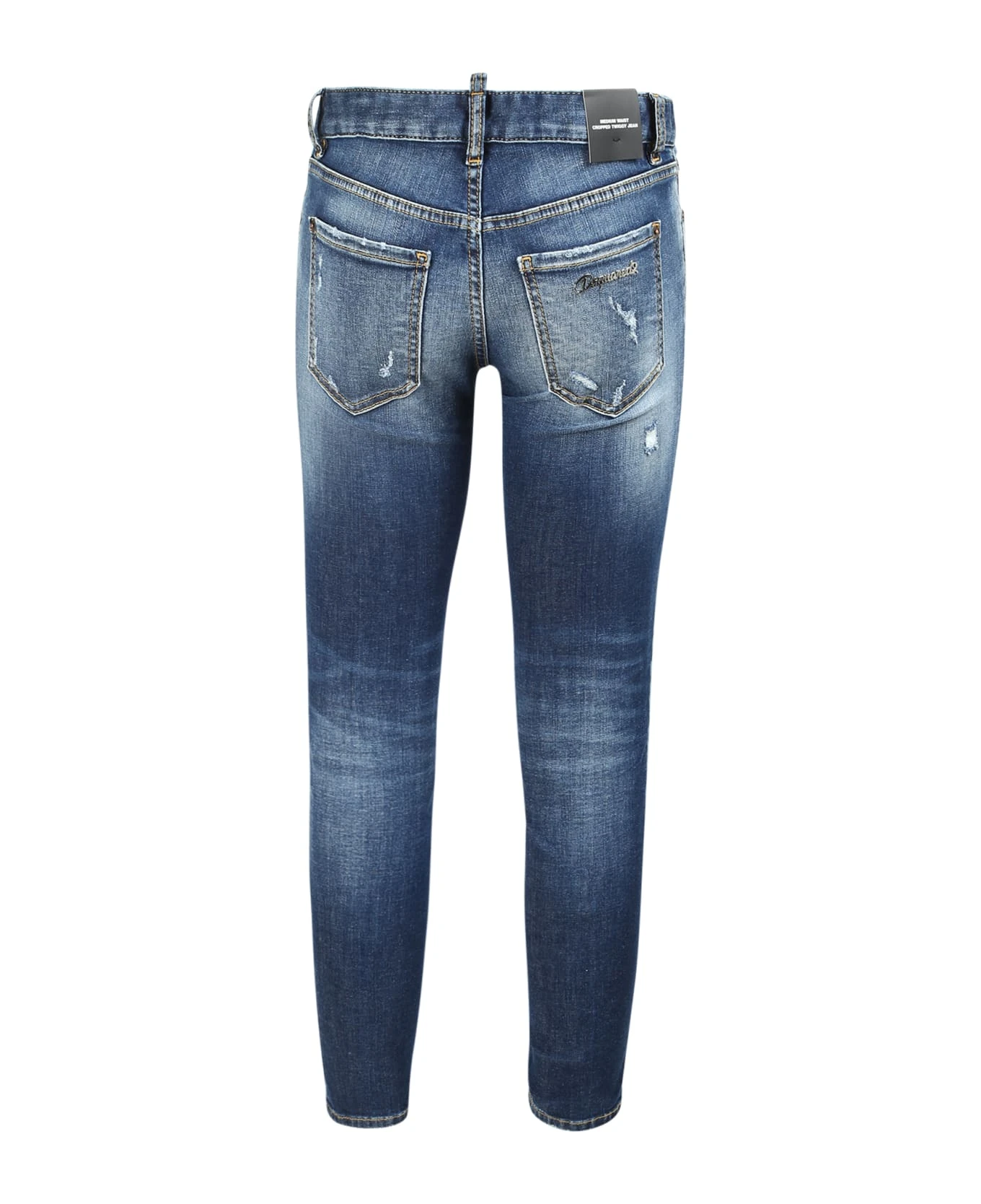 DSQUARED2 Slim Twiggy Cut Jeans 4 DSQUARED2 Slim Twiggy Cut Jeans - Image 2
