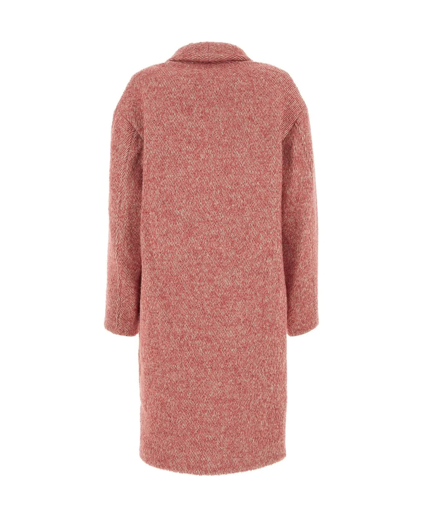 Melange Salmon Blend Sharon Coat 4 Melange Salmon Blend Sharon Coat - Image 2