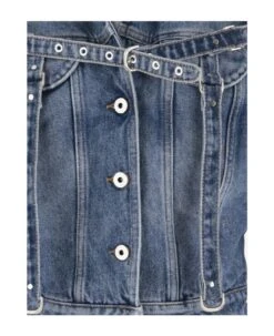 Off-White Cotton Denim Jacket 7 Off-White Cotton Denim Jacket -Femme Mode Shop 8182b1e8d88fcc81a0569c1023abec8c