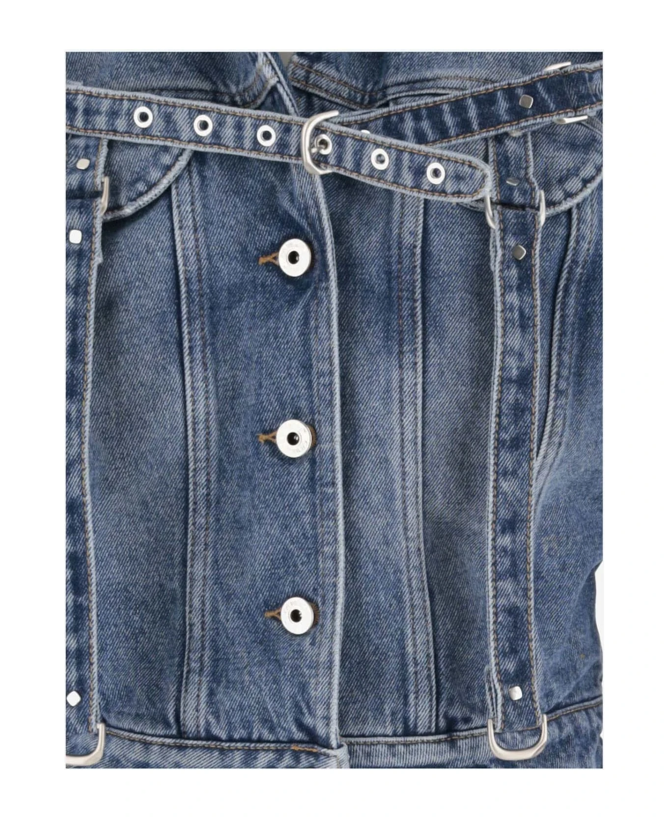 Off-White Cotton Denim Jacket 5 Off-White Cotton Denim Jacket - Image 3