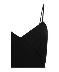 Max Mara V-neck Satin Slip Dress -Femme Mode Shop 837ab0ae0ebd36982bc52e66a02bdc51