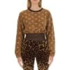 Dolce & Gabbana Short Chenille Sweatshirt 2 Dolce & Gabbana Short Chenille Sweatshirt -Femme Mode Shop 863a821272475e5398a6789825929101