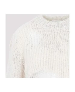 Chloé Mesh Patch Knitted Jumper -Femme Mode Shop 88b29a4466a82be38d19cc63fdccf7c0