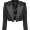 Dolce & Gabbana Cropped Blazer -Femme Mode Shop 8954934312e01a39082c991327822cfb