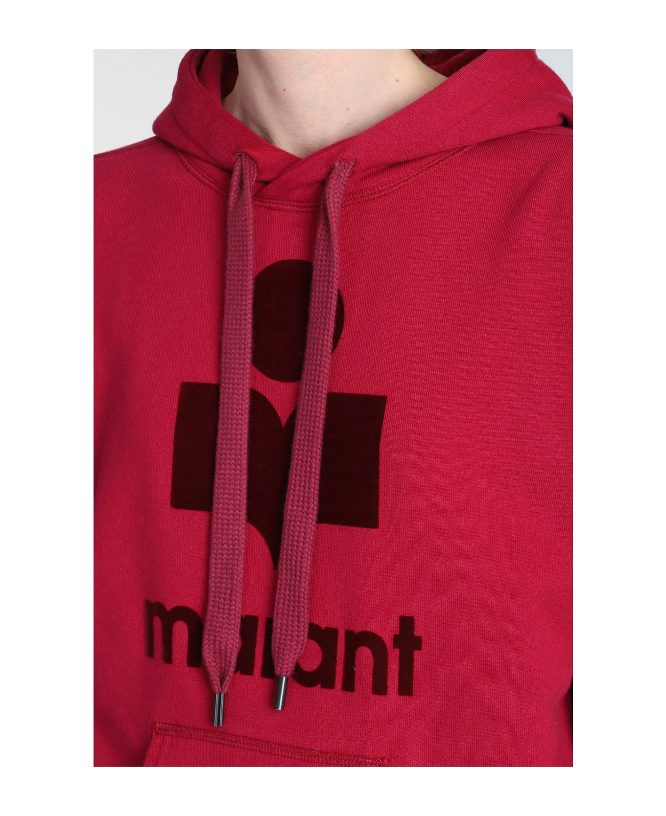 Mansel Sweatshirt In Bordeaux Cotton 7 Mansel Sweatshirt In Bordeaux Cotton - Image 5