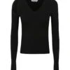 Alexander McQueen Slash V Nk Jumper -Femme Mode Shop 8b88f51aacbaaf5f7deaeebf45a7904d