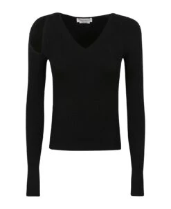 Alexander McQueen Slash V Nk Jumper