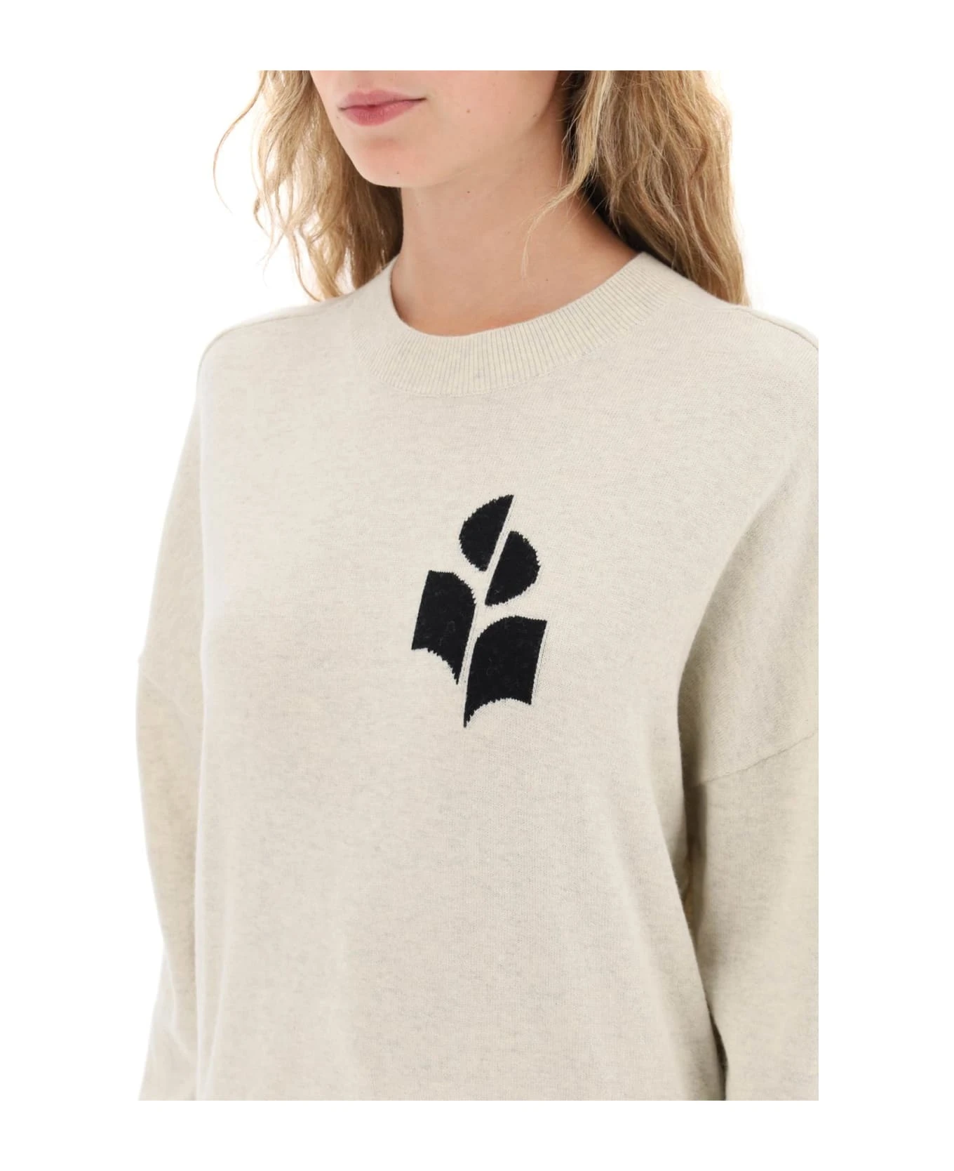 Marisans Sweater With Logo Intarsia 6 Marisans Sweater With Logo Intarsia - Image 4