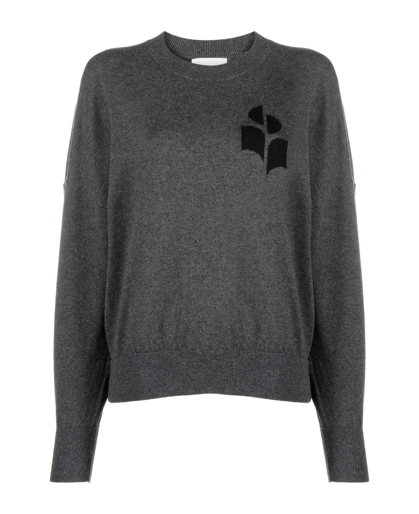 Grey Organic Cotton Blend Jumper 3 Grey Organic Cotton Blend Jumper