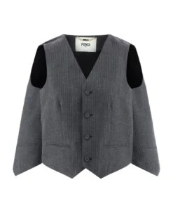 FENDI Destructured Vest