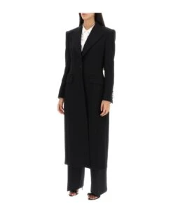 Dolce & Gabbana Wool Cady Shaped Coat -Femme Mode Shop 906057ad14293d77b3ae17c230e96642