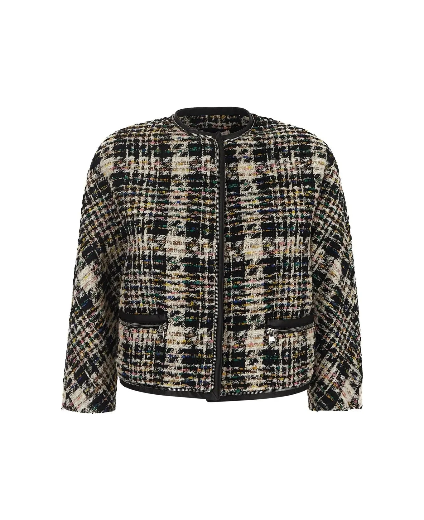 Alexander McQueen Hybrid Tweed Cocoon Jacket 3 Alexander McQueen Hybrid Tweed Cocoon Jacket
