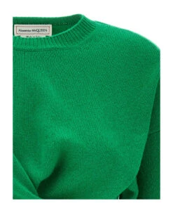 Alexander McQueen Crossover Sweater -Femme Mode Shop 95595b4ea07b6f8da1ef4565b748d4a2