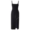 Alexander McQueen Grain De Poudre Sheath Dress