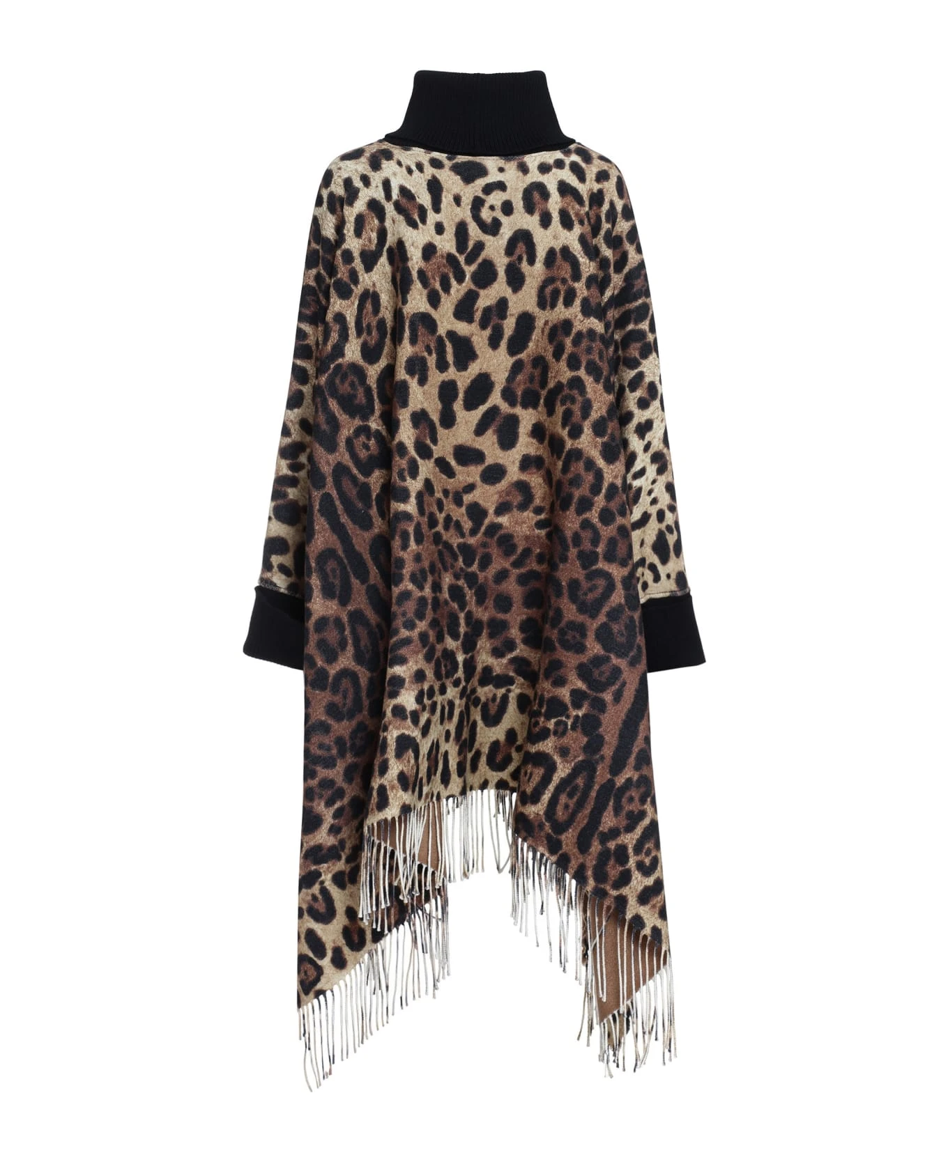 Dolce & Gabbana Wool And Cashmere Blend Poncho 4 Dolce & Gabbana Wool And Cashmere Blend Poncho - Image 2