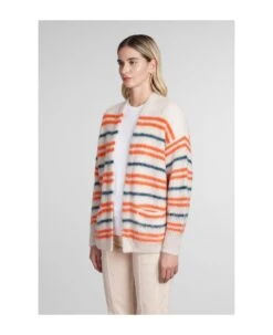 Dana Cardigan In Beige Mohair -Femme Mode Shop 9b1196c7bd8734addb442de91f11dacb