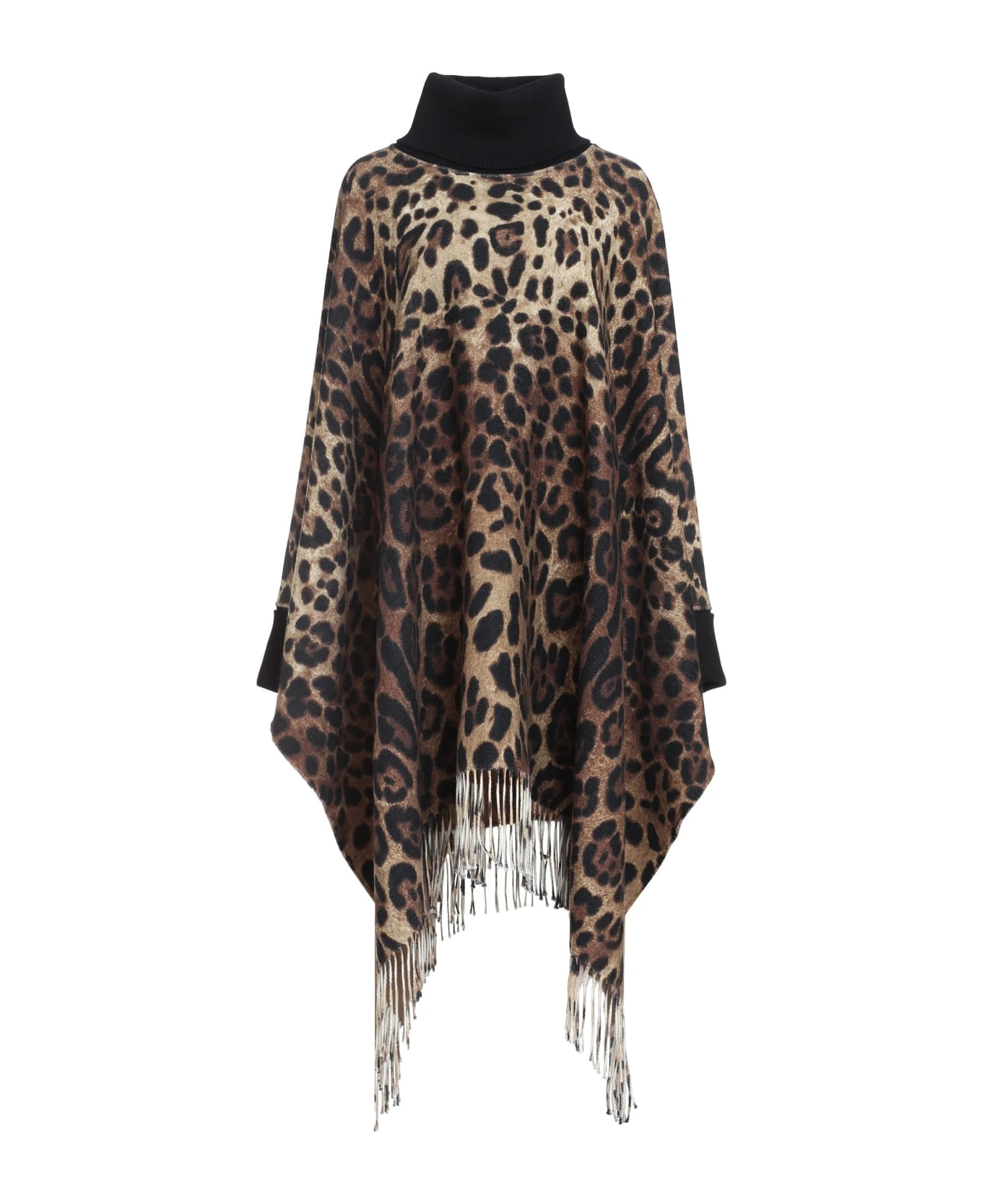 Dolce & Gabbana Wool And Cashmere Blend Poncho 3 Dolce & Gabbana Wool And Cashmere Blend Poncho
