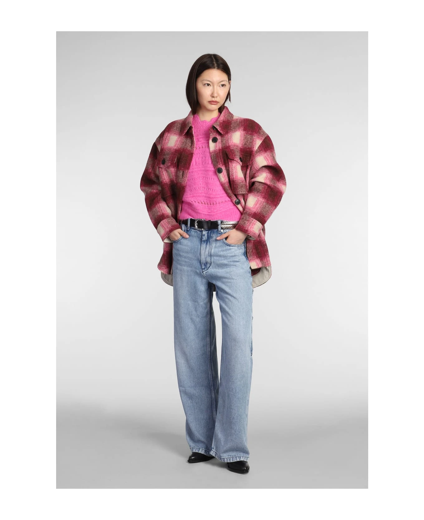 Adler Knitwear In Rose-pink Alpaca 4 Adler Knitwear In Rose-pink Alpaca - Image 2