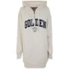 Golden Goose Journey W`s Sweatshirt Hoodie Dress W/zip Golden Patch -Femme Mode Shop 9e8f59f564901c00bae4e3a34b2bf54d