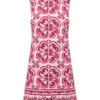 Dolce & Gabbana Short Dress In Brocade Majolica Print 2 Dolce & Gabbana Short Dress In Brocade Majolica Print -Femme Mode Shop 9ed20983601a9e591779feb776f5a448