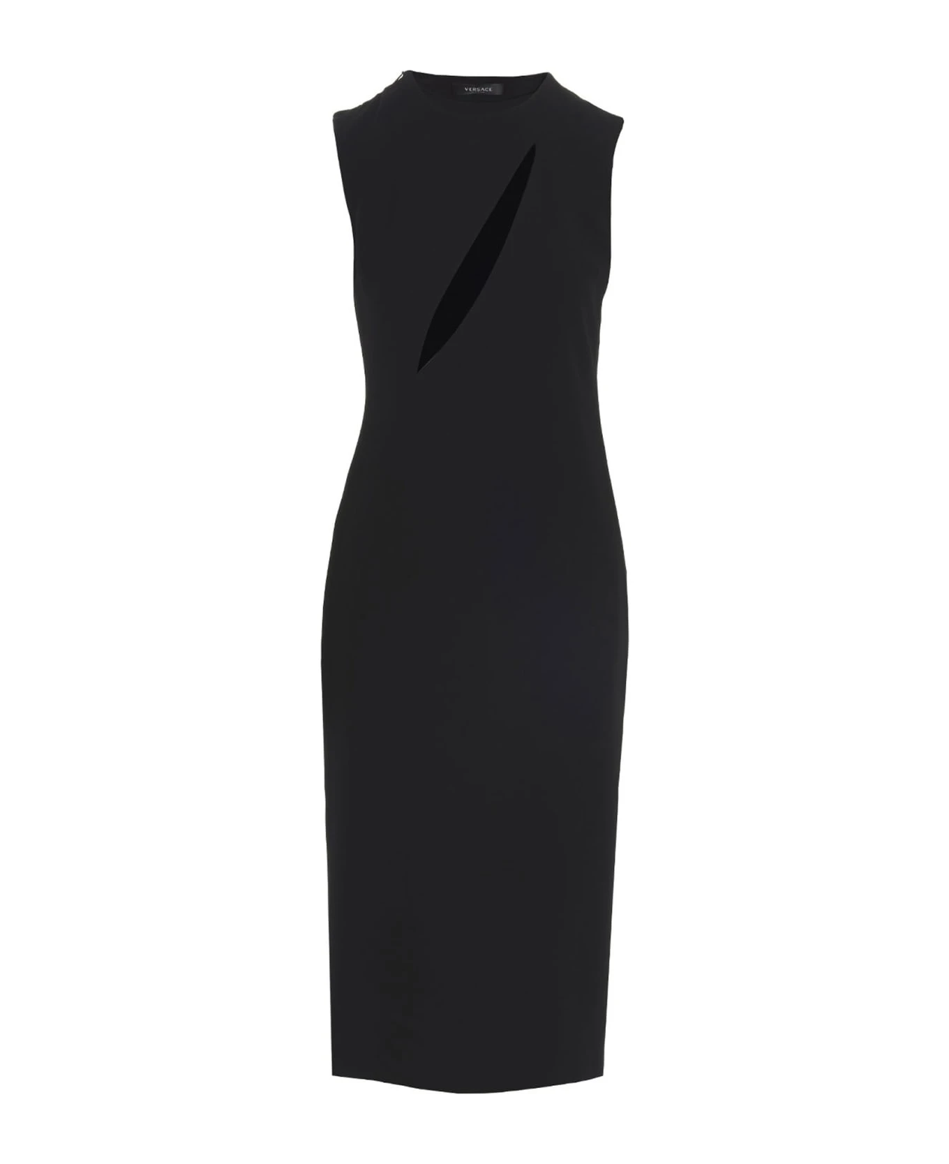 Versace Cut Out Midi Dress 3 Versace Cut Out Midi Dress
