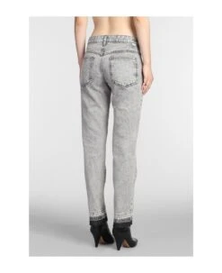 Sulanoa Jeans In Grey Cotton -Femme Mode Shop a1c9a5f57f1392cd95aa7bfd30adf29e