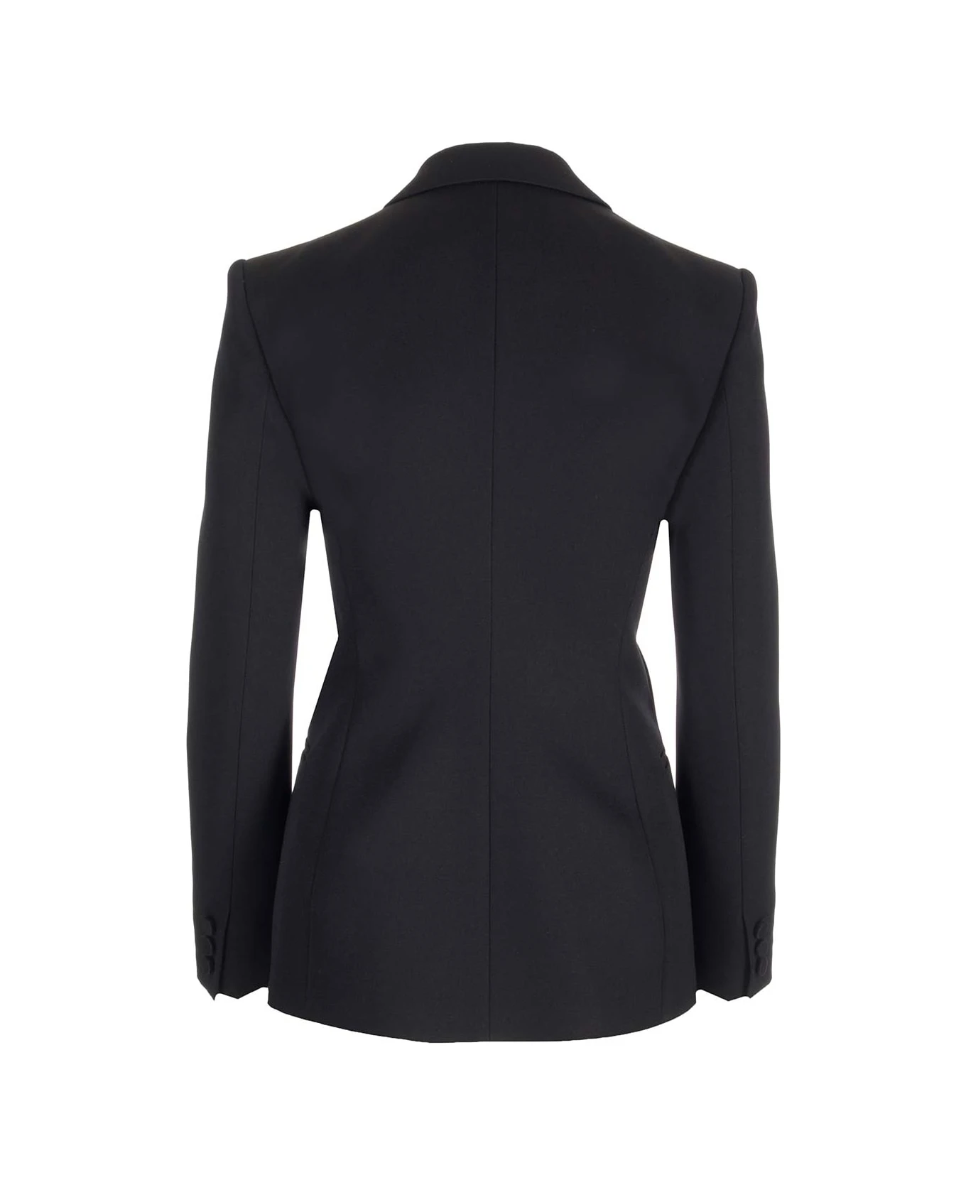 Valentino Single-breasted Jacket In Grisaille 4 Valentino Single-breasted Jacket In Grisaille - Image 2