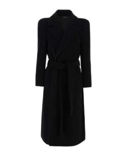 Balenciaga Cashmere And Wool Blend Coat