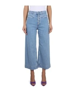 Etro Cropped Fit Jeans