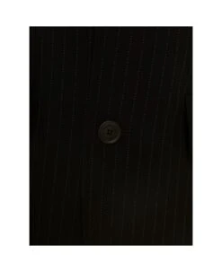 Balenciaga 'hourglass' Black Pinstripe Single-breasted Jacket In Stretch Wool Woman 7 Balenciaga 'hourglass' Black Pinstripe Single-breasted Jacket In Stretch Wool Woman -Femme Mode Shop a5e2994cbfe53d9f16db5294d51ac238