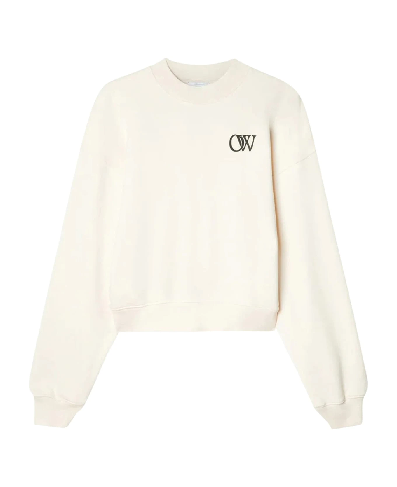 Off-White Flock Ow Over Crew 3 Off-White Flock Ow Over Crew