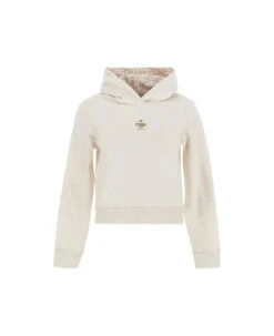 FENDI White Jersey Sweatshirt